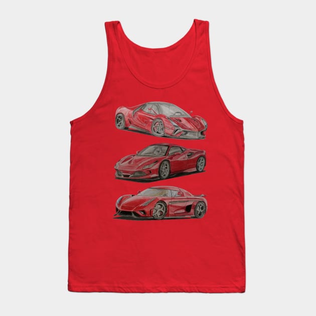 Automobiles Tank Top by An.D.L.